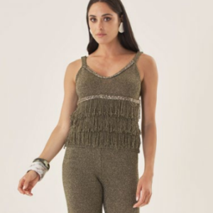 Top in viscosa lurex 4319025 - PHO Firenze