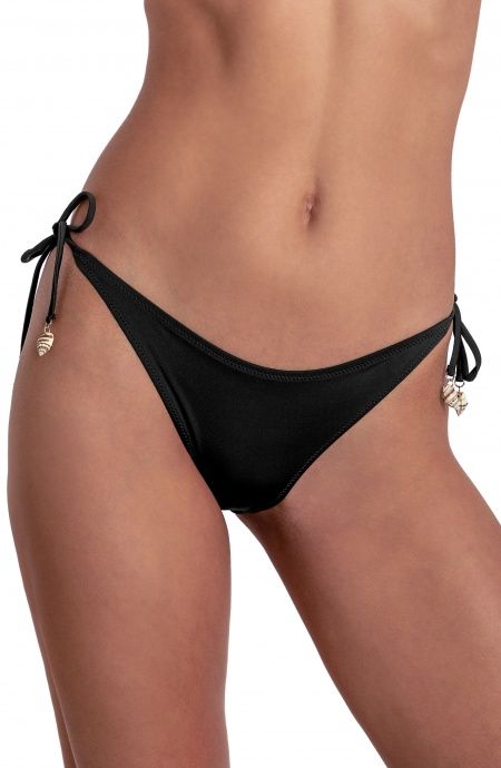 Slip brasiliana con lacci tinta unita PE103CF - Pin-Up Stars - immagine 4