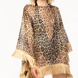 Caftano rose leopard FGCW3795- 4Giveness