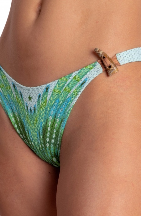 Bikini triangolo con borchie stampa wings PE030SG - Pin-Up Stars - immagine 7