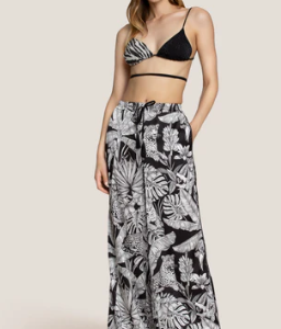 Pantaloni palazzo black&white 125WRWPT4813- 4Giveness