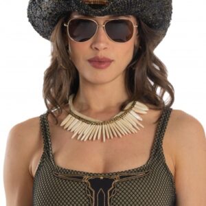 Cappellino Rafia Cow Boy PF320 - Pin-Up Stars