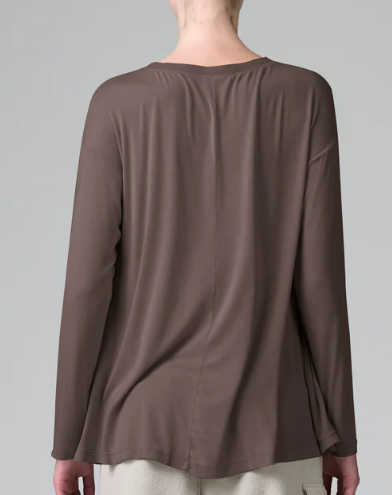 Maglia comfort fit in jersey di modal stretch BI182- Transit Par Such - immagine 3