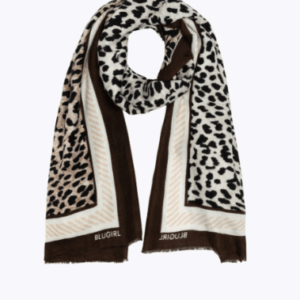 Stola animalier in viscosa e lana S00848 - L1092 - Blugirl