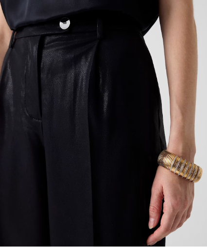 Pantalone dritto effetto metallizzato 6RGB017401A - MARCIANO - immagine 7