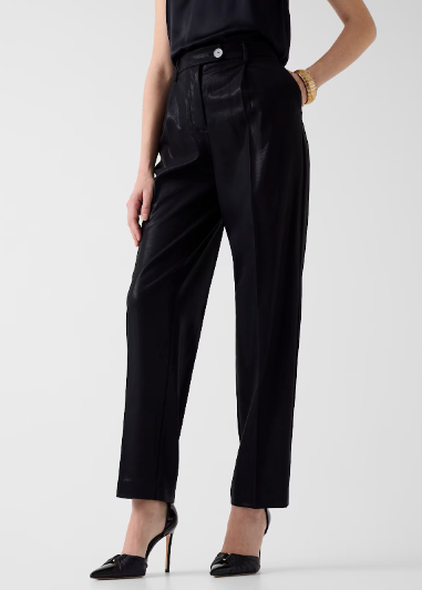 Pantalone dritto effetto metallizzato 6RGB017401A - MARCIANO - immagine 9