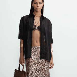 Camicia a righe manica corta - Gaelle Paris