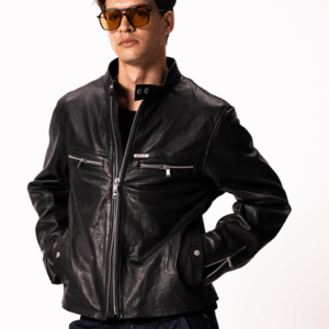 Giubbotto in vera pelle M8497A.000.85194 010- Replay