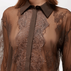 Camicia in pizzo RA6155-J3901 - Blugirl