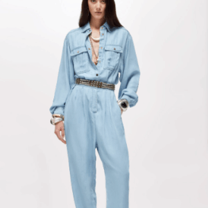 Tuta in denim lyocell RA6079-D5049 - Blugirl