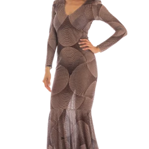 Abito Lungo 33 Giri PG227A - Pin-Up Stars