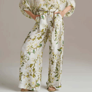 Pantalone palazzo in viscosa - PHO Firenze