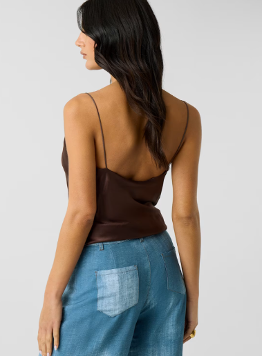 Top in misto seta G6GH34W2587 - MARCIANO - immagine 4