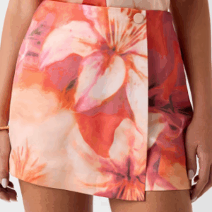 Short effetto gonna stampata G6GD24W2458 - MARCIANO