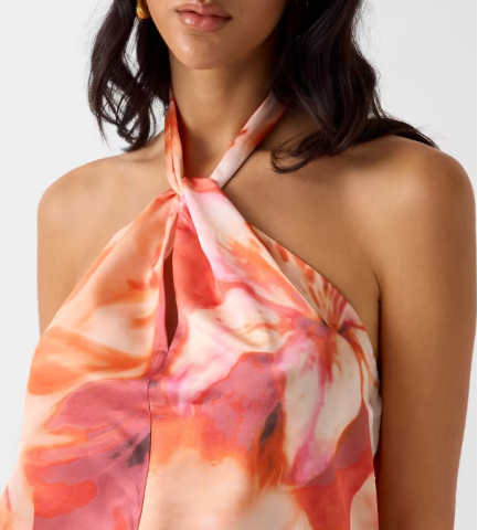 Top stampato con scollo all'americana G6GH08W1871 - MARCIANO - immagine 5
