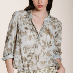  Camicia Adele in mussola di cotone fantasia a fiori 4CA4403 CB102S4 - MASON'S