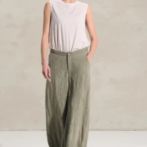 Pantalone con gamba larga in misto viscosa H172 - Transit Par Such