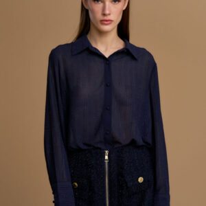 Camicia gessata diamanti 263NS223 - No Secrets Milano