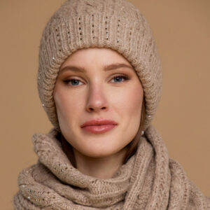 Cappello in maglia luxury 263NA003 -  No Secrets Milano