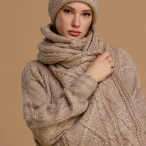 Sciarpa in maglia luxury 263NA002 - No Secrets Milano