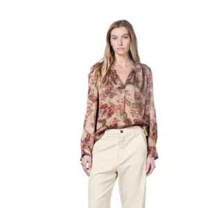 Adele camicia in viscosa fantasia 4CA4400 VIS14S1 - MASON'S